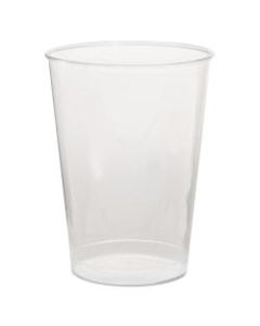 Comet Plastic Tumblers, 7 Oz, Clear, 25 Tumblers Per Pack, Carton Of 20 Packs