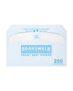 Krystal Boardwalk Premium Half-Fold Toilet Seat Covers, 250 Covers Per Pack, Case Of 20 Packs