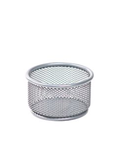 Brenton Studio Silver Mesh Paper Clip Holder