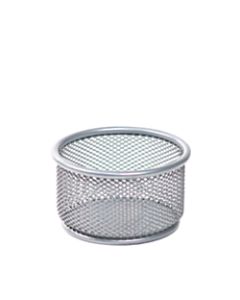 Brenton Studio Silver Mesh Paper Clip Holder