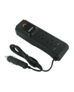 Duracell Power Inverter - Input Voltage: 12 V DC - Output Voltage: 5 V DC, 115 V AC - Continuous Power: 150 W