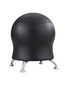 Safco Zenergy Ball Chair, Black Vinyl