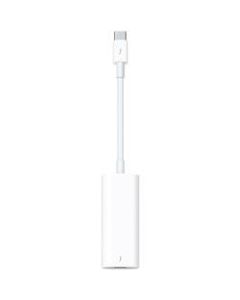 Apple Thunderbolt 3 (USB-C) to Thunderbolt 2 Adapter - Thunderbolt 2/Thunderbolt 3 Data Transfer Cable for Hard Drive, MacBook Pro - First End: 1 x USB Type C Male Thunderbolt 3 - Second End: 1 x Female Thunderbolt 2 - White