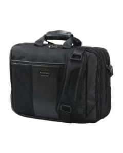 Everki Versa Premium Checkpoint Friendly Laptop Bag Briefcase For 17.3in Laptops, Black
