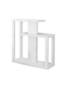 Monarch Specialties Console Table, Staggered, White