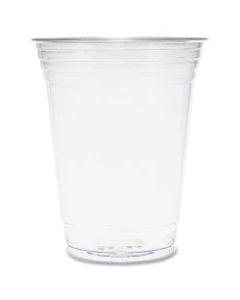 Solo UltraClear Plastic PET Cups - 16 fl oz - 50 / Pack - Crystal Clear - Polyethylene Terephthalate (PET) - Beverage, Cold Drink, Smoothie, Coffee