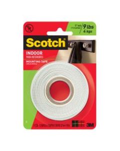 Scotch Indoor Mounting Tape, 1/2in x 75in