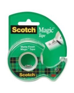 Scotch Magic Tape In Dispenser, 3/4in x 600in, Clear