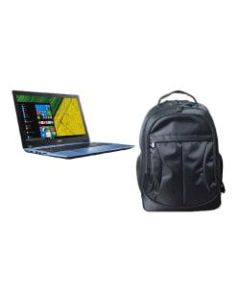 Acer Aspire 3 A315-53 Laptop, 15.6in Screen, Intel Core i3, 4GB Memory/16GB Intel Optane Memory, 1TB Hard Drive, Windows 10, Indigo Blue, A3155332TF-BAG