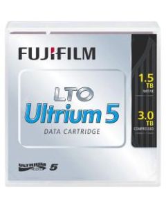 Fujifilm 16008054 LTO Ultrium 5 WORM Data Cartridge with Case - LTO-5 - WORM - 1.50 TB (Native) / 3 TB (Compressed) - 2775.59 ft Tape Length