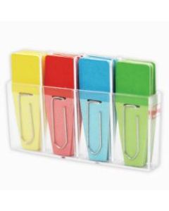 Clip-rite Clip-Tabs, 1 1/4in, Blue/Green/Red/Yellow, 24 Clip-Tabs Per Pack, Set Of 6