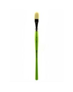 Liquitex Free-Style Detail Paint Brush, Synthetic, Size 12, Filbert Bristle, Green