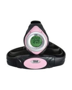 Pyle PHRM38PN Heart Rate Monitor Watch, Pink