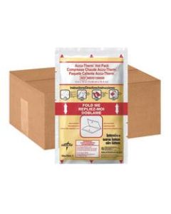 Medline Accu-Therm Insulated Instant Hot Packs, 6in x 10in, Case Of 24