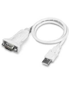 TRENDnet USB to Serial 9-Pin Converter Cable, Connect a RS-232 Serial Device to a USB 2.0 Port, Supports Windows & Mac, USB 1.1, USB 2.0, USB 3.0, 21 Inch Cable Length, Plug & Play, White, TU-S9 - USB to Serial Converter