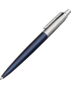 Parker Jotter Ballpoint Pen, Medium Point, Royal Blue Barrel, Blue Ink