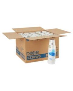 Dixie Pathways Paper Hot Cups, Leaves, 8 Oz, Case Of 500