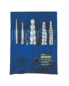 IRWIN Spiral Flute Extractor Set, 5-Extractors