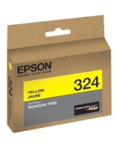 Epson UltraChrome 324 Original Ink Cartridge - Yellow - Inkjet - 1 Each