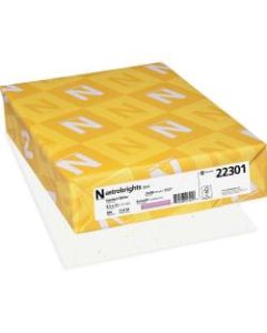 Wausau Astrobrights Inkjet/Laser Print Color Paper, Letter Size (8 1/2in x 11in), 24 Lb, Stardust White, Ream Of 500 Sheets
