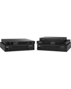 Cisco 4351 Router - 3 Ports - 3 RJ-45 Port(s) - Management Port - 10 - 4 GB - Gigabit Ethernet - 1U - Rack-mountable, Wall Mountable - 90 Day