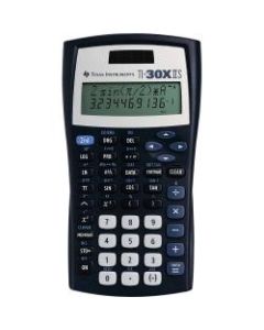 Texas Instruments TI-30X IIS Solar Scientific Calculator, Black/Blue/White