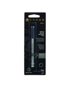 Cross Ballpoint Refill, Click Gel, Medium Point, 0.7 mm, Black Ink