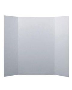 Flipside Corrugated Project Boards, 48in x 36in, White, Pack Of 24