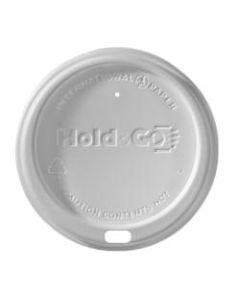 Holdngo Plastic Cup Lids, 12-20 Oz, White, Carton Of 12,000