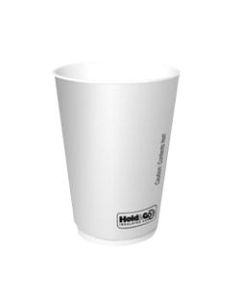Hold & Go Insulated Paper Hot Beverage Cups, 8 Oz, Brown, Carton Of 600
