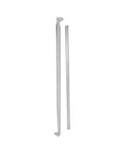 Goldmax Giant Wrapped Plastic Beverage Straws, 8in, Clear, Case Of 3,000