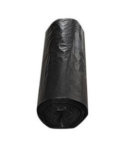 Pinnacle Trash Can Liners, 55 Gallons, 43in x 48in, Black, Case Of 150