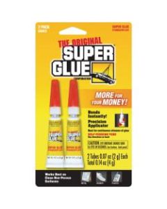 Super Glue Gel Double Pack - 2 / Pack - Clear