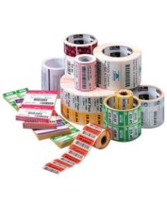 Zebra Label Paper, F58784, 2in x 1in Thermal Transfer Zebra ZPerform 2000T, 3in Core