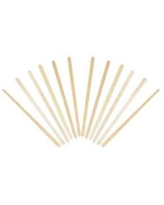 Wood Coffee Stirrers, 7in, Carton Of 5,000