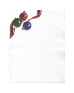 JAM Paper Holiday Paper, Letter Size, Ornaments, Pack Of 100