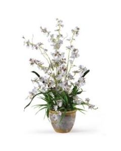 Nearly Natural 26in Dancing Lady Orchid With Vase