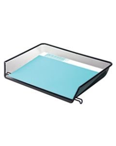 Brenton Studio Black Mesh Self-Stacking Side-Loading Letter Tray