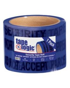 Tape Logic Secure Tape, 3in Core, 3in x 60 Yd., Blue