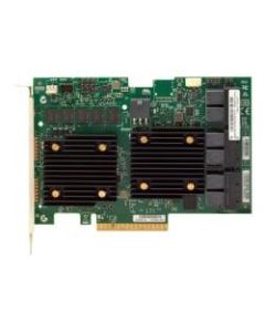 Lenovo ThinkSystem RAID 930-24i 4GB Flash PCIe 12Gb Adapter - 12Gb/s SAS - PCI Express 3.0 x8 - Plug-in Card - RAID Supported - 0, 1, 10, 5, 50, 6, 60, JBOD RAID Level - 24 Total SAS Port(s) - PC, Linux - 4 GB Flash Backed Cache