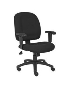 Boss Chenille Task Chair, Black