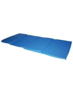 Peerless Plastics KinderMat Toddlers Mat, 3/4inH x 21inW x 46inD, Blue/Gray, Pre-K - Kindergarten