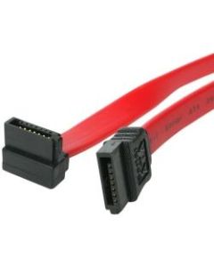StarTech.com 6in SATA to Right Angle SATA Serial ATA Cable - Make a right-angled connection to your SATA drive, for installation in tight spaces - 6in sata cable - 6in sata cable - left angle sata cable - angled sata cable - sata cable
