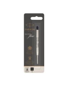 Parker Ballpoint Pen Refill, Medium Point, 1.0 mm, Black