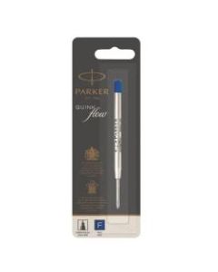 Parker Ballpoint Pen Refill, Fine Point, 0.7 mm, Blue