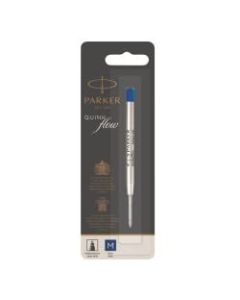 Parker Ballpoint Pen Refill, Medium Point, 1.0 mm, Blue