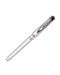 uni-ball 207 Impact Gel Pen, Bold Point, 1.0 mm, Black; Gray Barrel, Red Ink