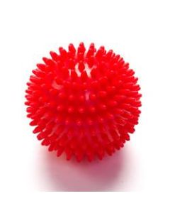 Black Mountain Products Deep-Tissue Massage Ball With Spikes, Red