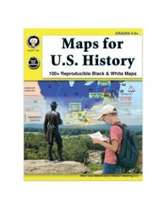 Mark Twain Media Maps For U.S. History, Grades 5-8
