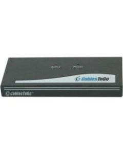 C2G 4-Port UXGA Monitor Splitter/Extender (Male Input) - 1 x Computer, 4 x Monitor - 1920 x 1440 @ 80Hz - SVGA, XGA
